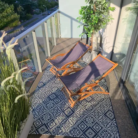 아파트 Butterfly Luxury - 450m Od Morza, Basen, Sauna, Klimatyzacja, Parking 코워브제크