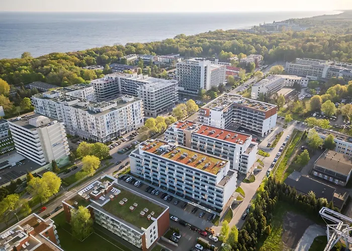 Butterfly Luxury Kasprowicza 20c - Basen, Wellness , Klimatyzacja, Parking 350m Od Morza Lägenhet